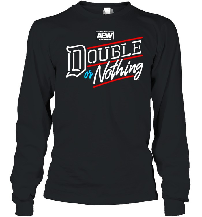 AEW Double or Nothing shirt Long Sleeved T-shirt