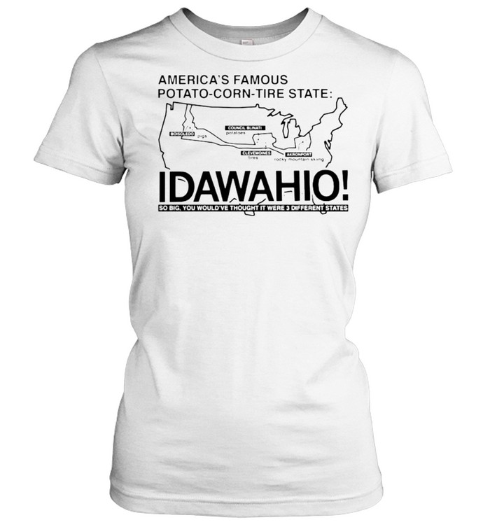 America’s famous potato corn tire state shirt Classic Women's T-shirt