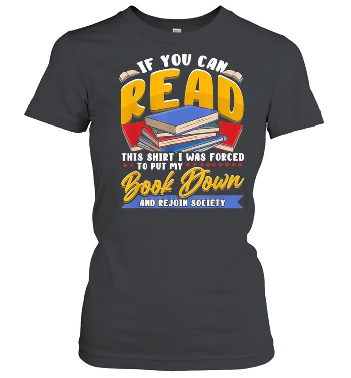 Book Lover shirt Classic Women's T-shirt