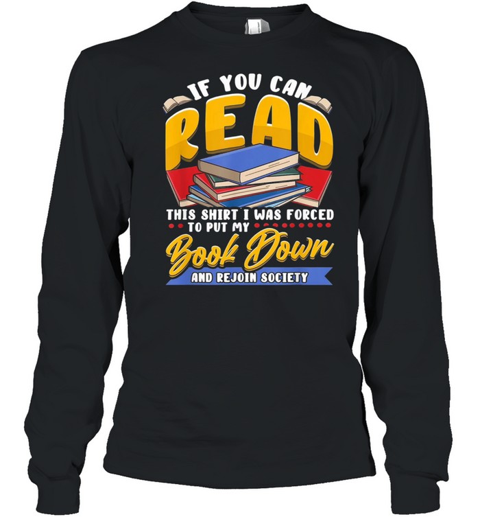 Book Lover shirt Long Sleeved T-shirt