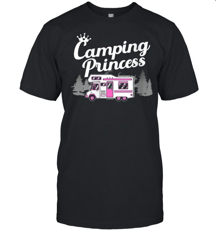 Camping Designs For Girls Camper Lady Hikers shirt Classic Men's T-shirt