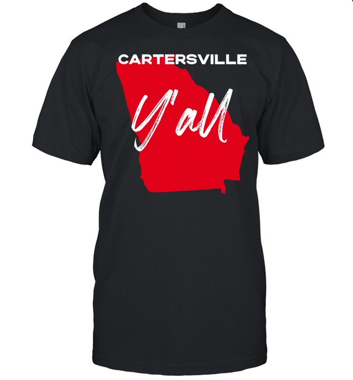 Cartersville Georgia Y'all GA Pride State Map Cute shirt Classic Men's T-shirt