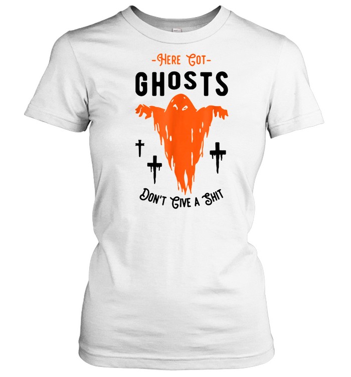 Halloween Horror Ghost For Halloween Day shirt Classic Women's T-shirt