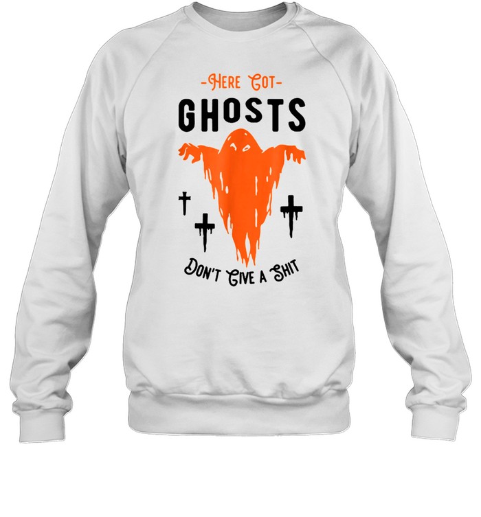 Halloween Horror Ghost For Halloween Day shirt Unisex Sweatshirt