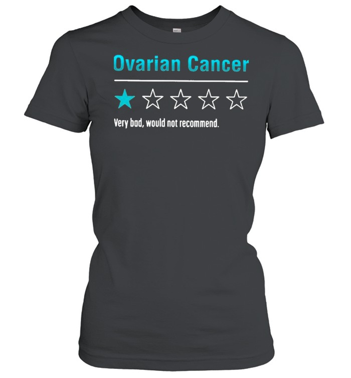 ovarian cancer very bad would not recommend shirt Classic Women's T-shirt