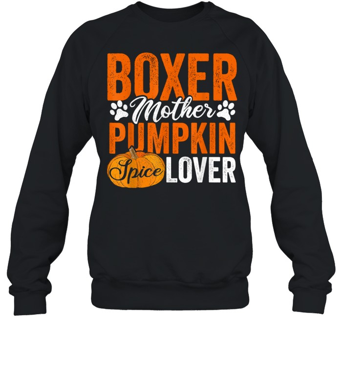 Boxer Dog Halloween Pumpkin Apparel, Autumn Pet shirt Unisex Sweatshirt