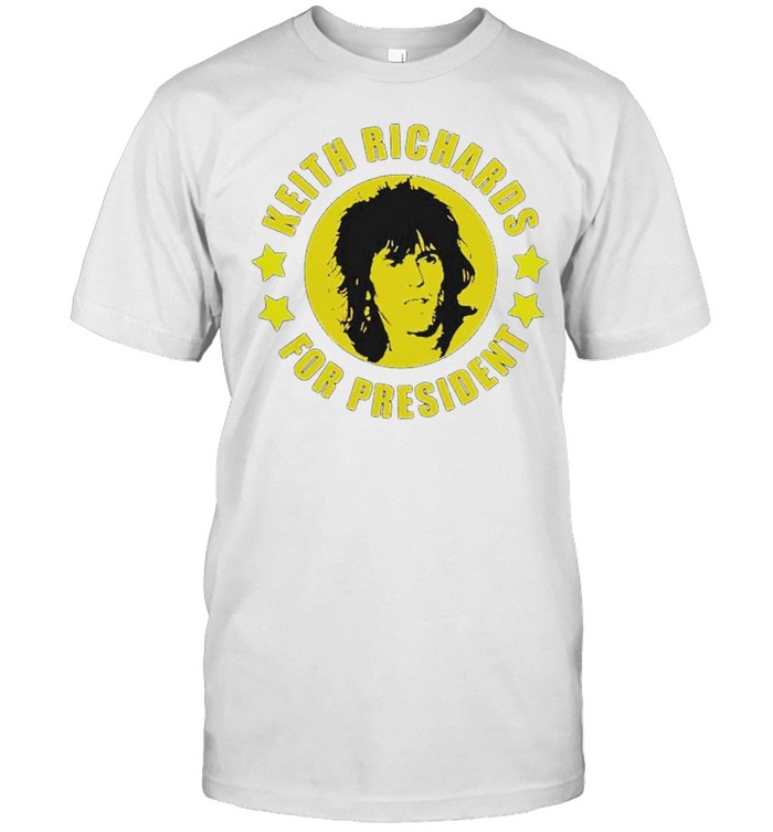 Keith richards for president shirt Classic Men's T-shirt