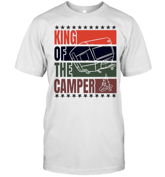 King Of The Camper Camping Retro T-shirt Classic Men's T-shirt