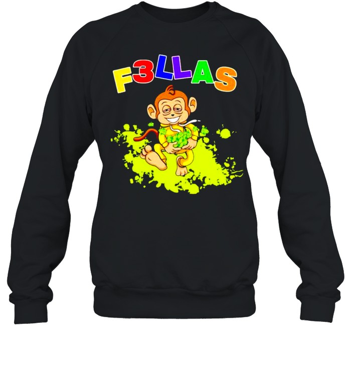 Monkey haha Davis F3llas shirt Unisex Sweatshirt