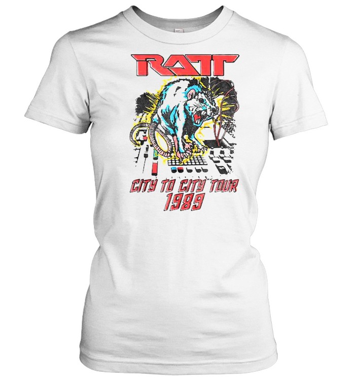 Ratt city to city tour 1989 T- Classic Women's T-shirt