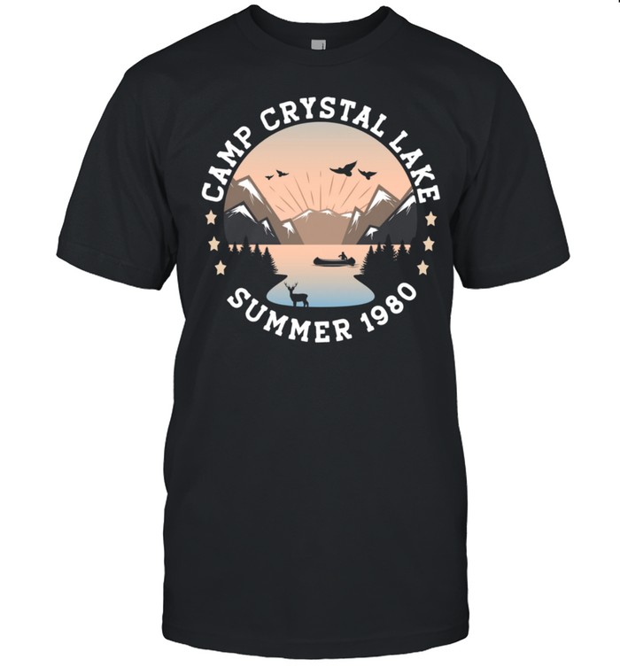 Summer Camp Retro 1980 Crystal Lake Halloween shirt Classic Men's T-shirt