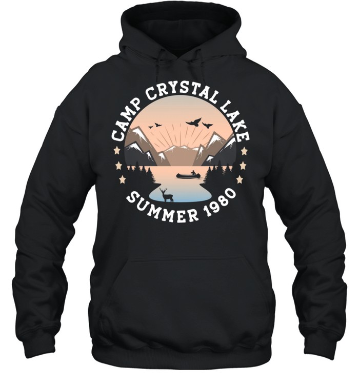 Summer Camp Retro 1980 Crystal Lake Halloween shirt Unisex Hoodie