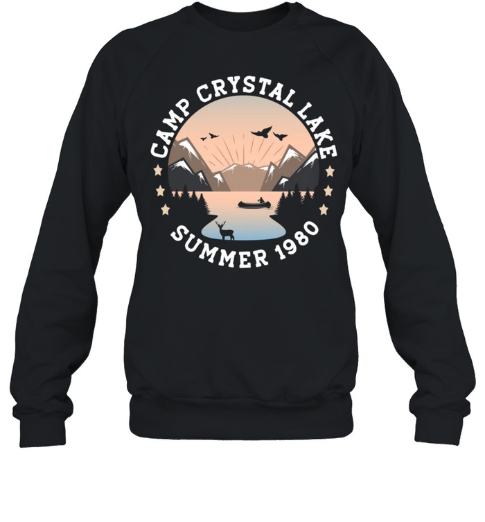 Summer Camp Retro 1980 Crystal Lake Halloween shirt Unisex Sweatshirt