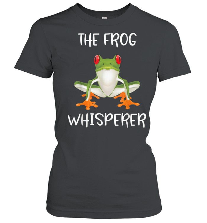 The Frog Whisperer Novelty Frog shirt Classic Women's T-shirt