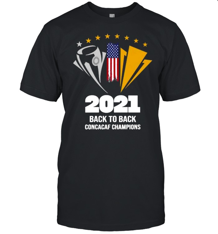 USA Back to Back 2021 Concacaf Champions T- Classic Men's T-shirt