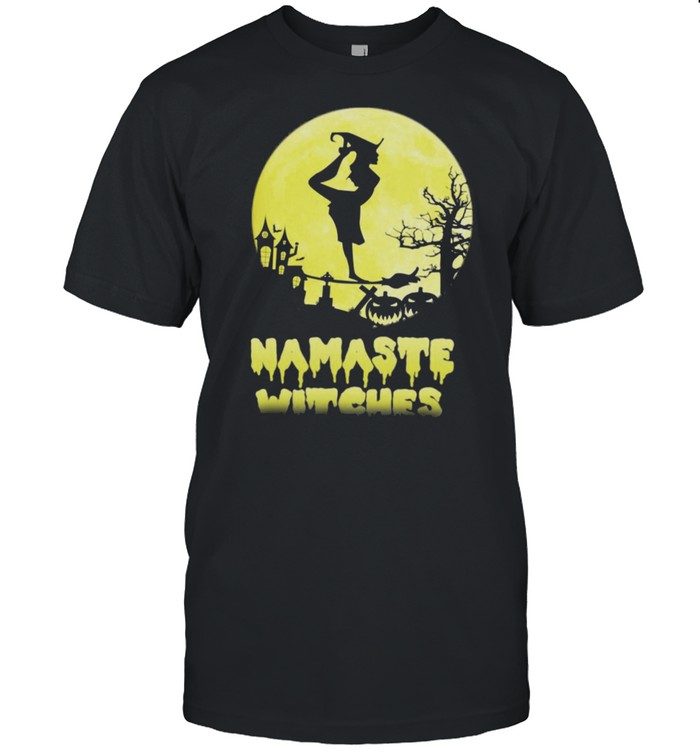 Namaste witches Halloween shirt Classic Men's T-shirt