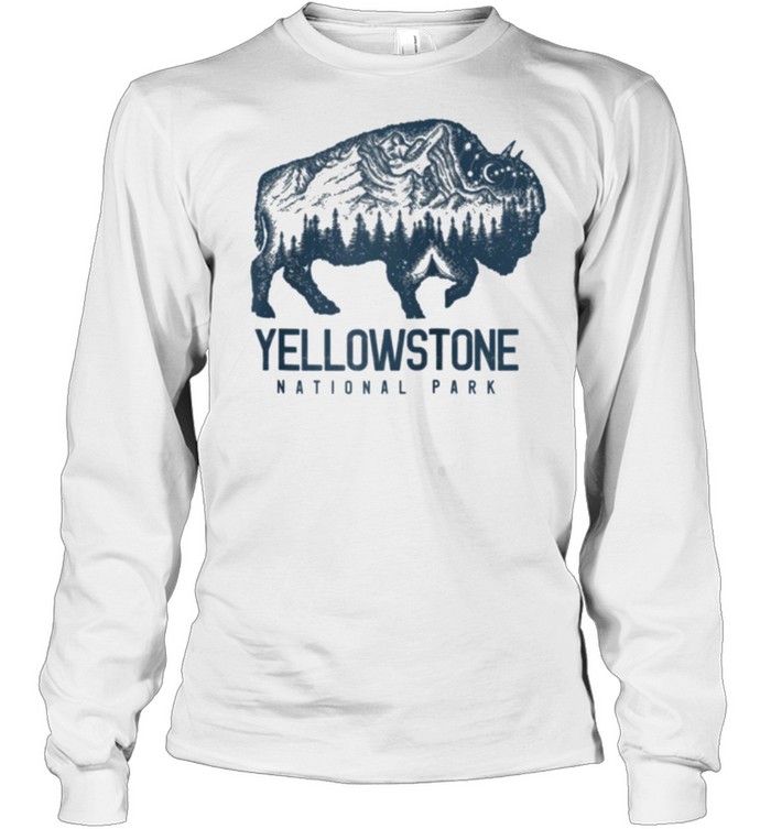 Absoluut kofferbak Speeltoestellen Yellowstone National Park Vintage Buffalo Bison Tee shirt - T Shirt Classic