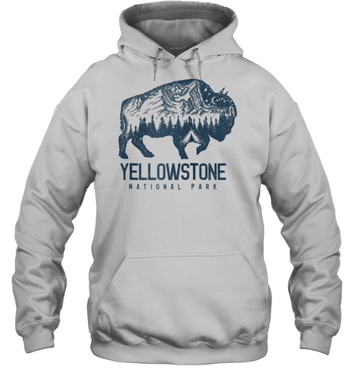 Absoluut kofferbak Speeltoestellen Yellowstone National Park Vintage Buffalo Bison Tee shirt - T Shirt Classic