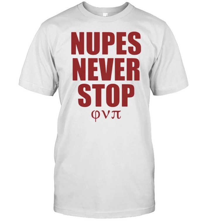Nupes never stop shirt Classic Men's T-shirt