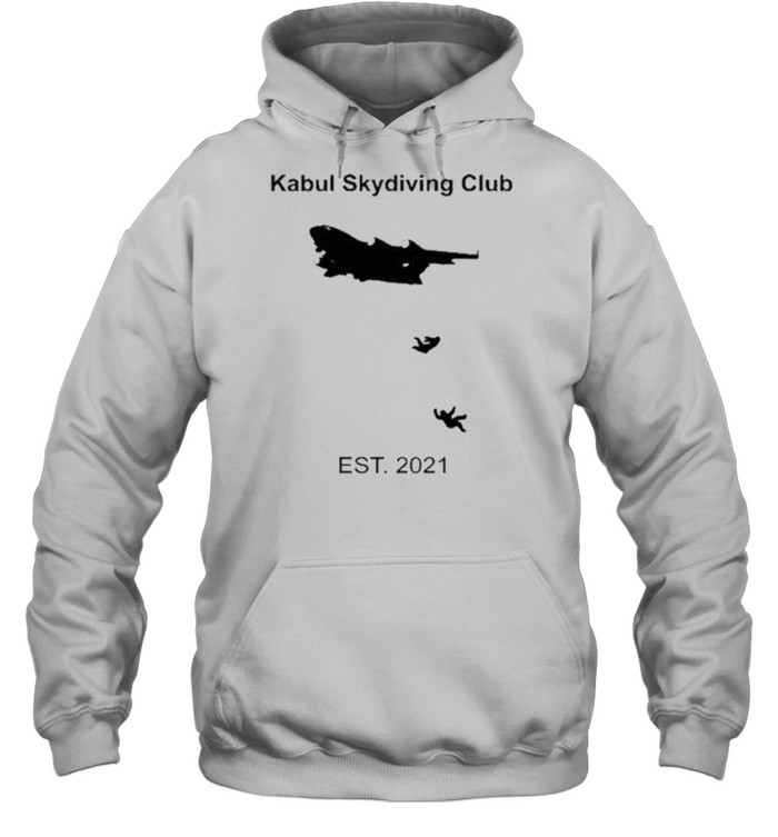 Kabul Skydiving Club Est 2021 – Afghanistan Airport T- Unisex Hoodie