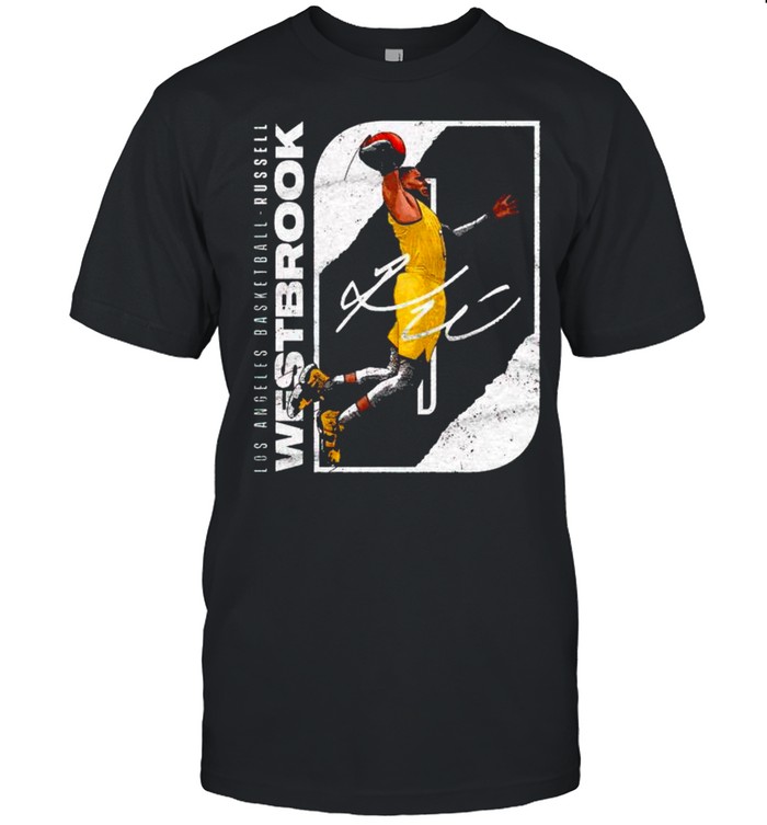 Los Angeles Basketball Russell Westbrook signature shirt Classic Men's T-shirt
