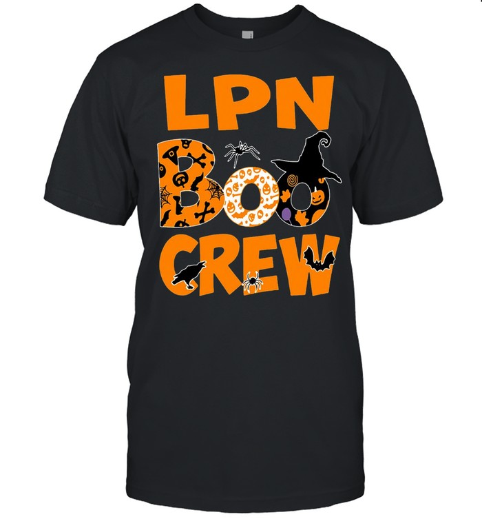 Halloween Nurse LPN Boo Crew T-shirt Classic Men's T-shirt