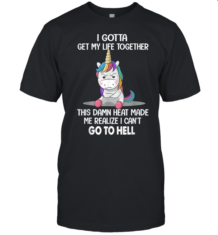 Unicorn I Gotta Get My Life Together shirt Classic Men's T-shirt