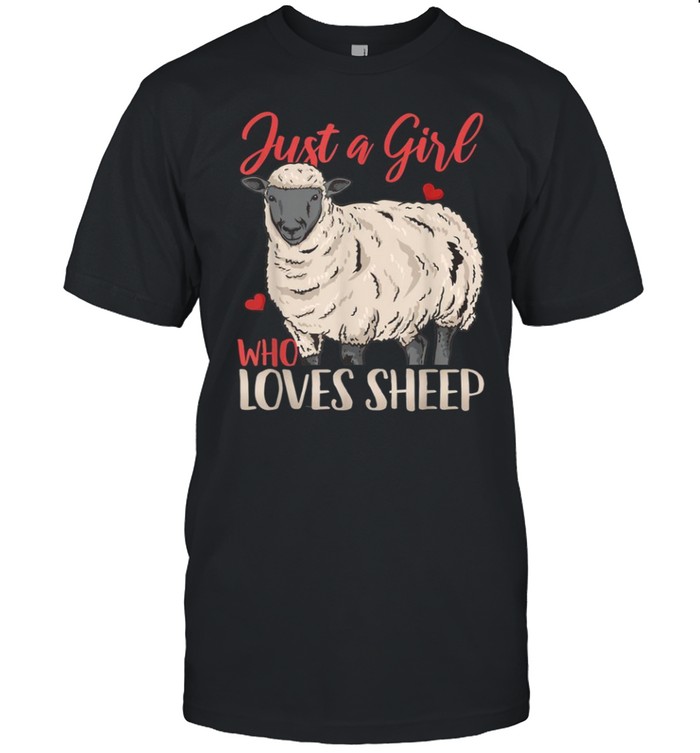 Sheep Just a Girl Who Loves Sheep shirt Classic Men's T-shirt