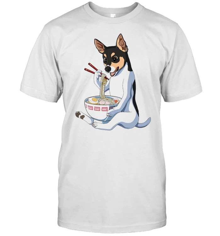 Dog Japanese Kawaii Ramen Rat Terrier shirt Classic Men's T-shirt