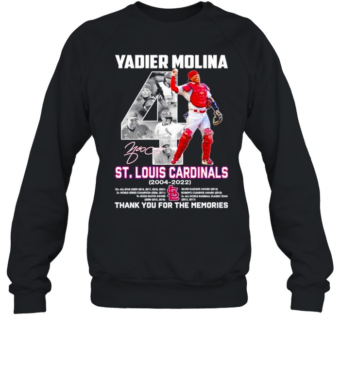 Yadier Molina: Yadi Day Shirt, St. Louis - MLBPA Licensed - BreakingT