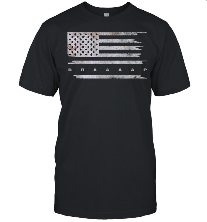 American Flag Braaaap shirt Classic Men's T-shirt