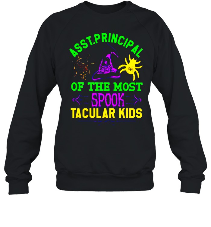 Asst principal of the most spooktacular kids shirt Unisex Sweatshirt