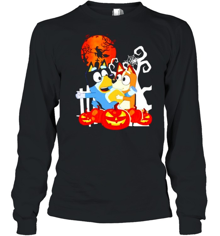 Bluey Halloween shirt Long Sleeved T-shirt