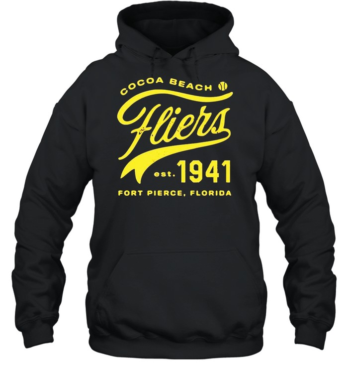 Cocoa beach fliers est 1941 shirt Unisex Hoodie