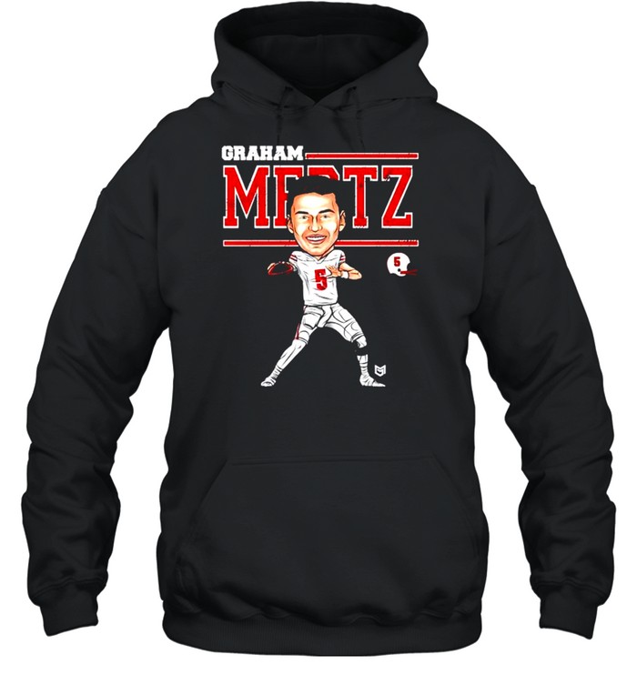 Graham Mertz Wisconsin Personalities football shirt Unisex Hoodie