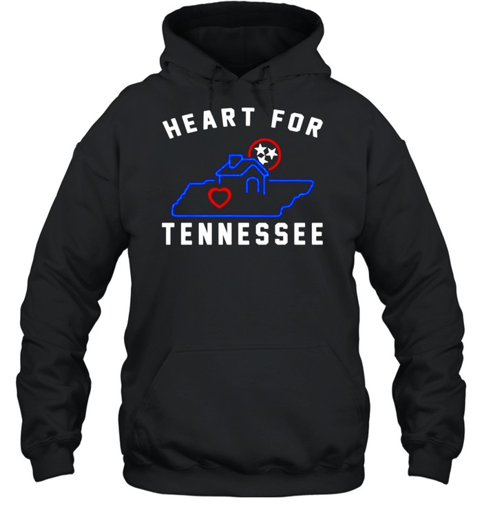 Heart For Tennessee t-shirt Unisex Hoodie