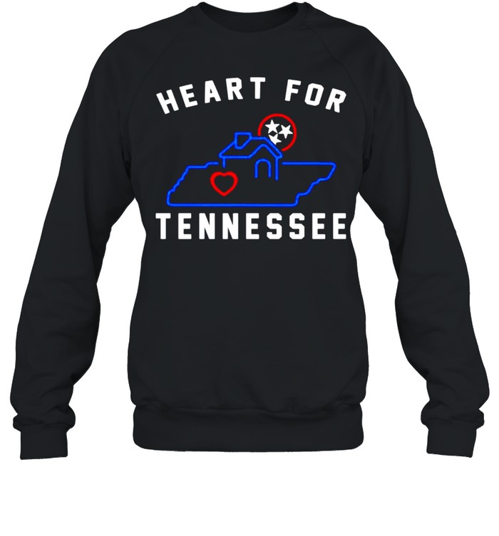 Heart For Tennessee t-shirt Unisex Sweatshirt