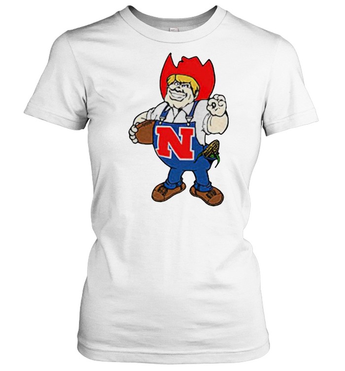 Herbie Husker Nebraska Cornhuskers Mascot logo shirt Classic Women's T-shirt