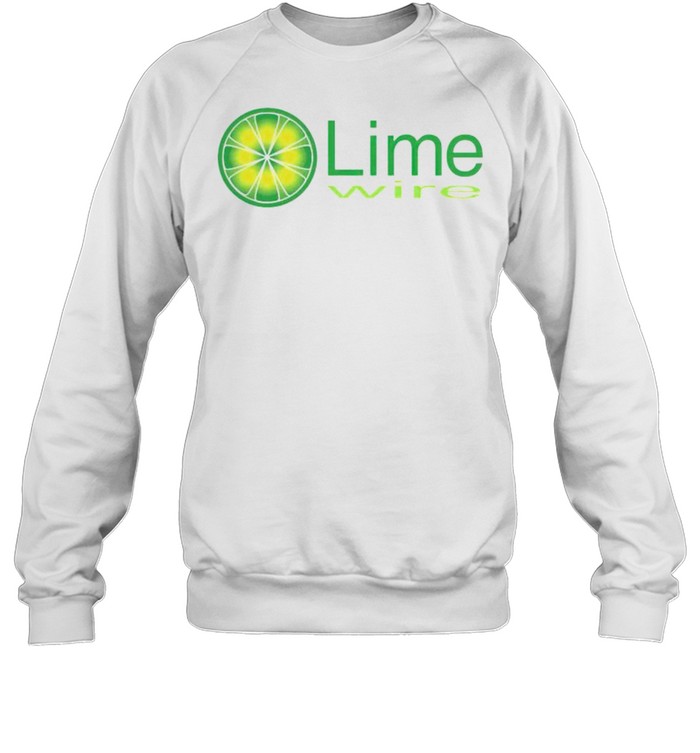 LimeWire vintage internet shirt Unisex Sweatshirt