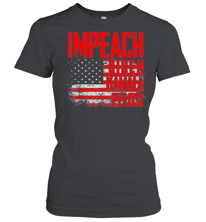 Impeach Biden Kamala Harris Pelosi 46 shirt Classic Women's T-shirt