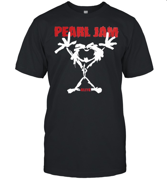 Pearls Jams Alive Stickmans Logo 2021 shirt Classic Men's T-shirt
