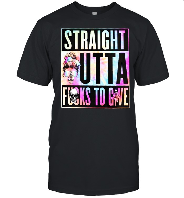 Straight outta fucks to give shirt Classic Men's T-shirt