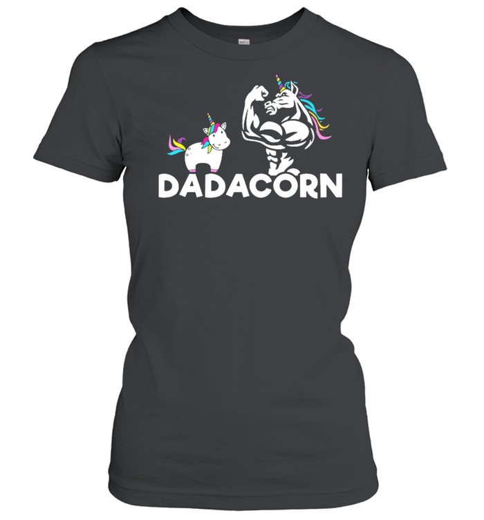 Unicorn Dadacorn t-shirt Classic Women's T-shirt