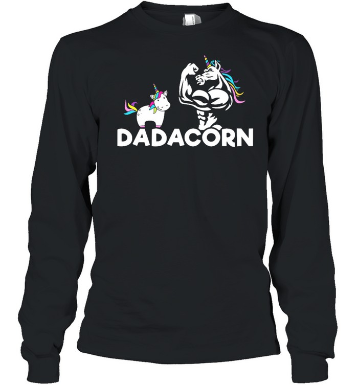 Unicorn Dadacorn t-shirt Long Sleeved T-shirt