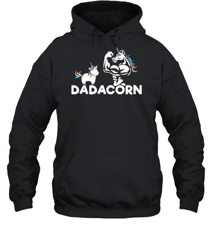 Unicorn Dadacorn t-shirt Unisex Hoodie