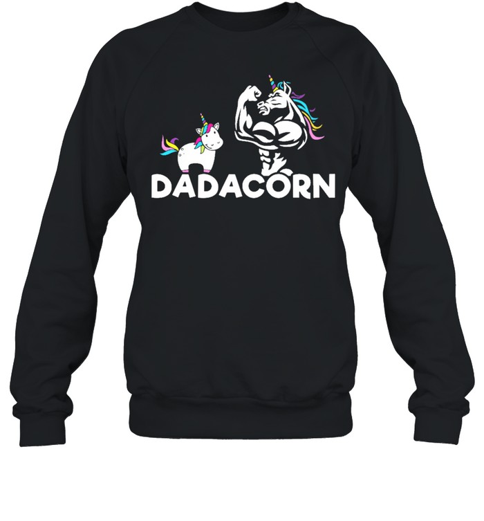 Unicorn Dadacorn t-shirt Unisex Sweatshirt