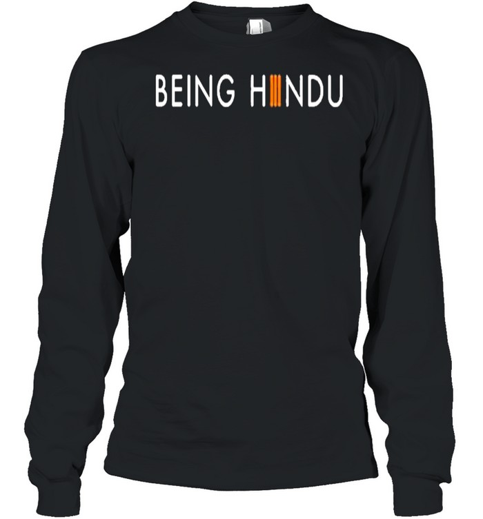 being hindu being hindu store being hindu shirt Long Sleeved T-shirt