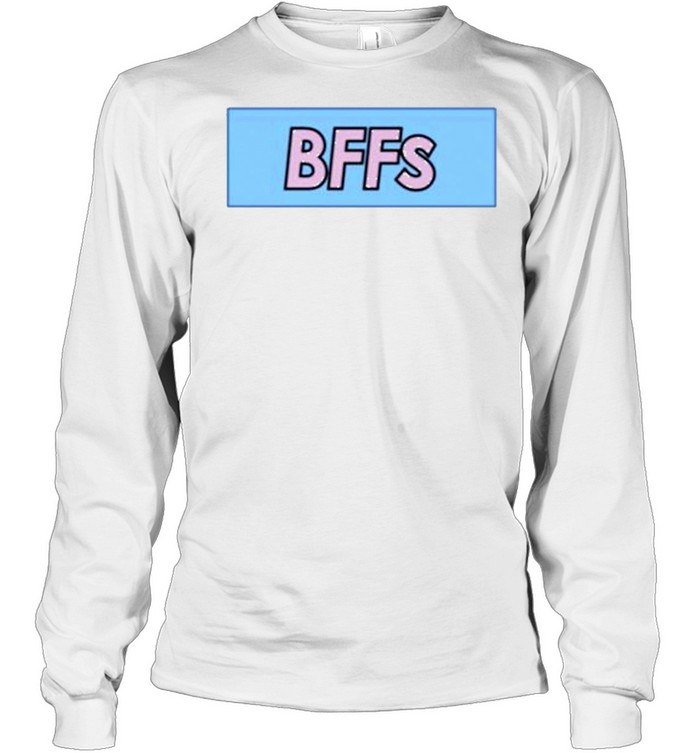 bffs box logo bffs with dave portnoy and josh richards shirt Long Sleeved T-shirt