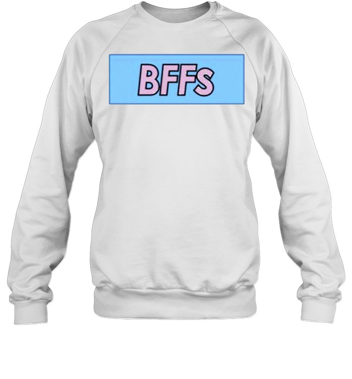 bffs box logo bffs with dave portnoy and josh richards shirt Unisex Sweatshirt