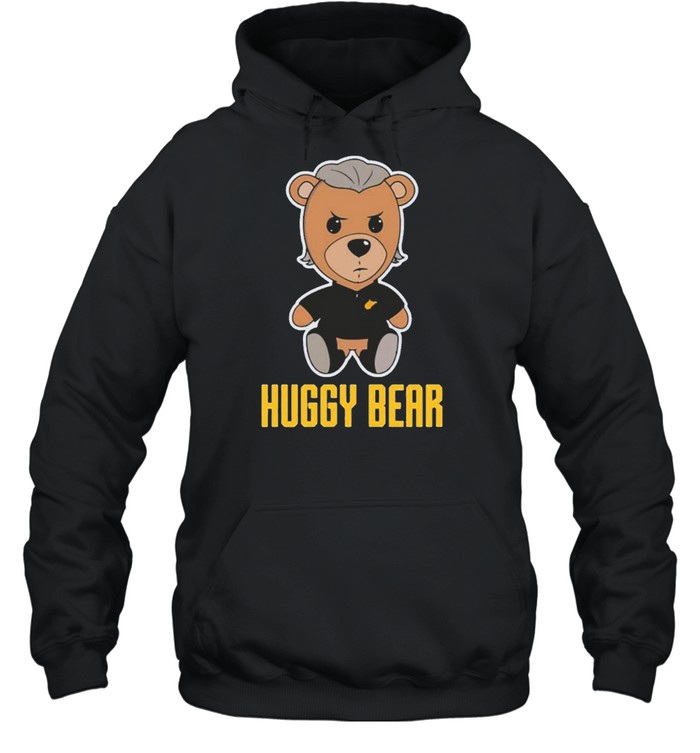 bob huggins huggy bear wv marty mush shirt Unisex Hoodie